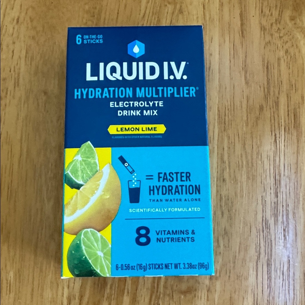 NEW Liquid IV hydration packets Lemon Lime